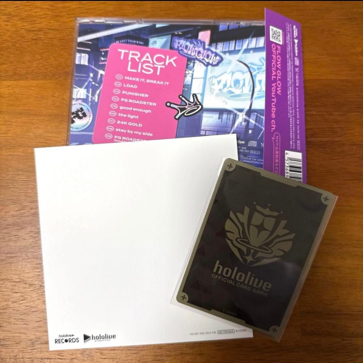 FLOWGLOW EC数量限定盤 直筆 サイン入り ジャケット 輪堂千速 限定