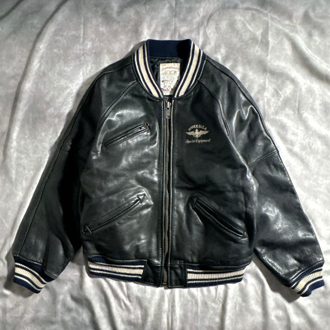 AVIREX VARSITY JACKET アヴィレックス スタジャン アーチロゴ