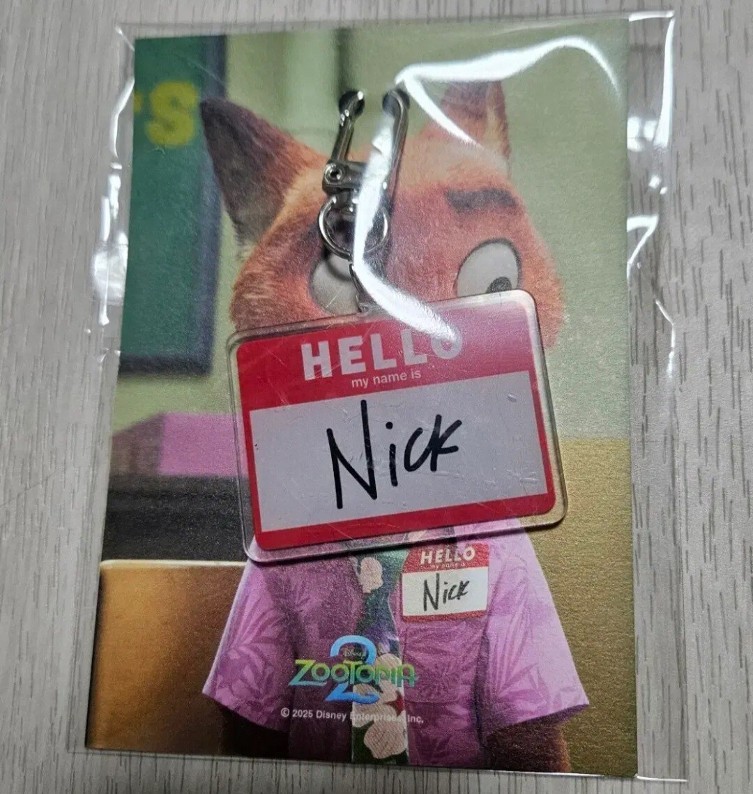 韓国 ズートピア2 映画 特典 6週目 キーホルダー ニック｜Yahoo!フリマ