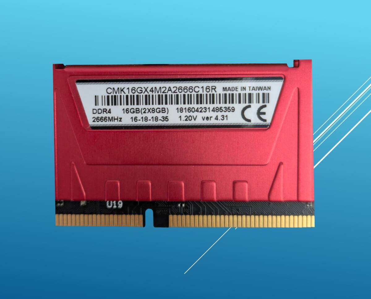 動作確認済みCORSAIR DDR4 32G(8Gx4)/#325｜Yahoo!フリマ（旧PayPay