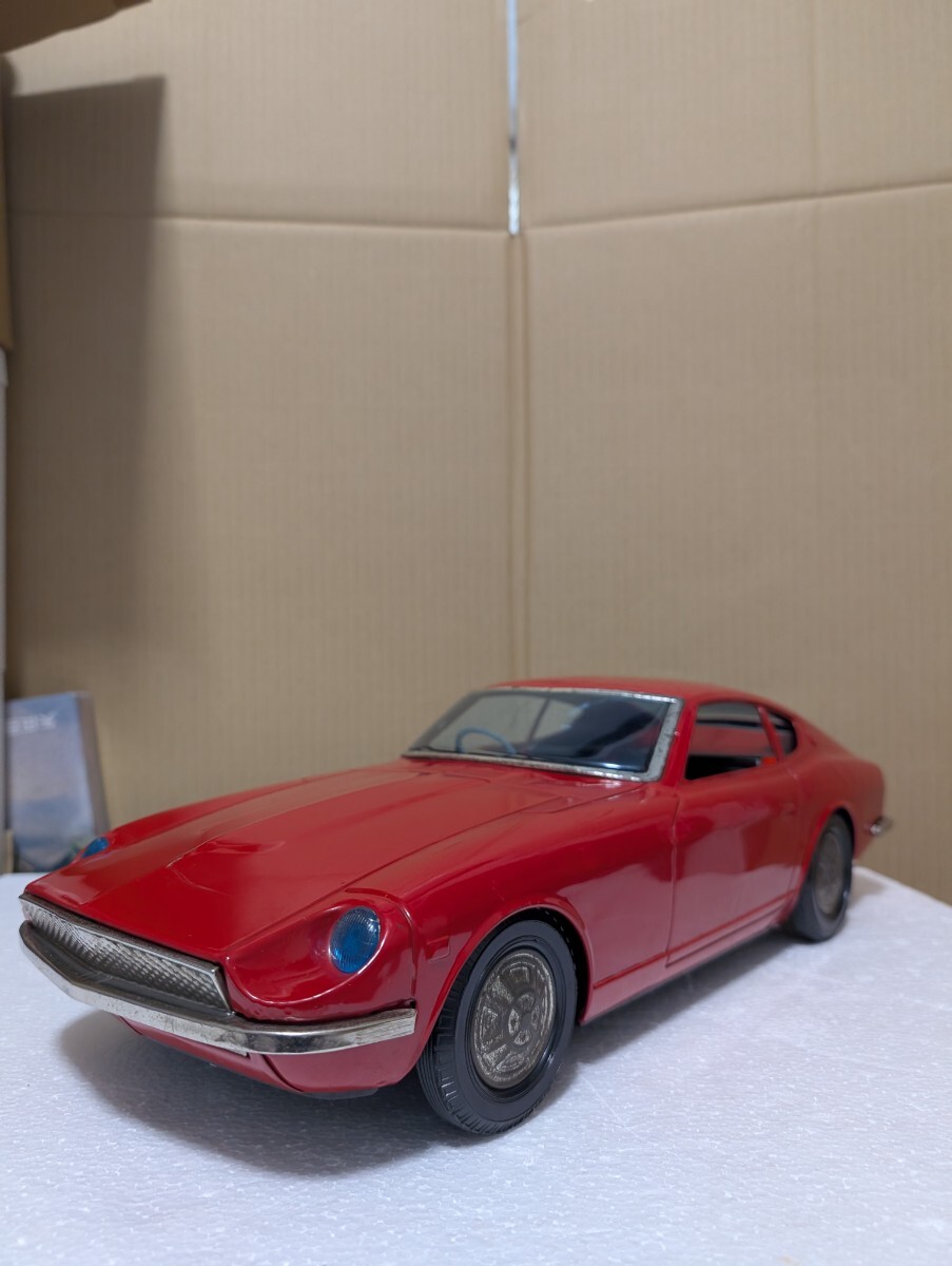 1970年代 当時物 昭和レトロ 絶版玩具 ブリキ イチコー 大型約42センチ