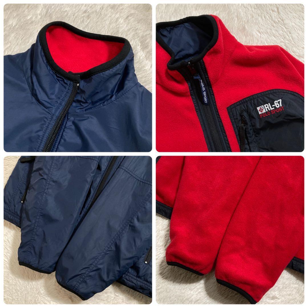 美品 POLO RALPH LAUREN ポロスポーツ ラルフローレン リバーシブル