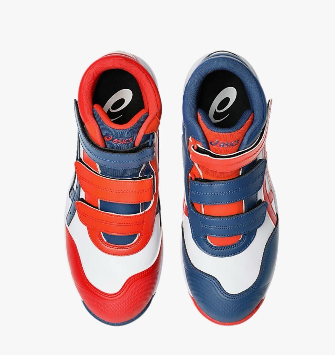 限定 新作 asics アシックス CP312LC 100 28cm ホワイト×ファイアリー