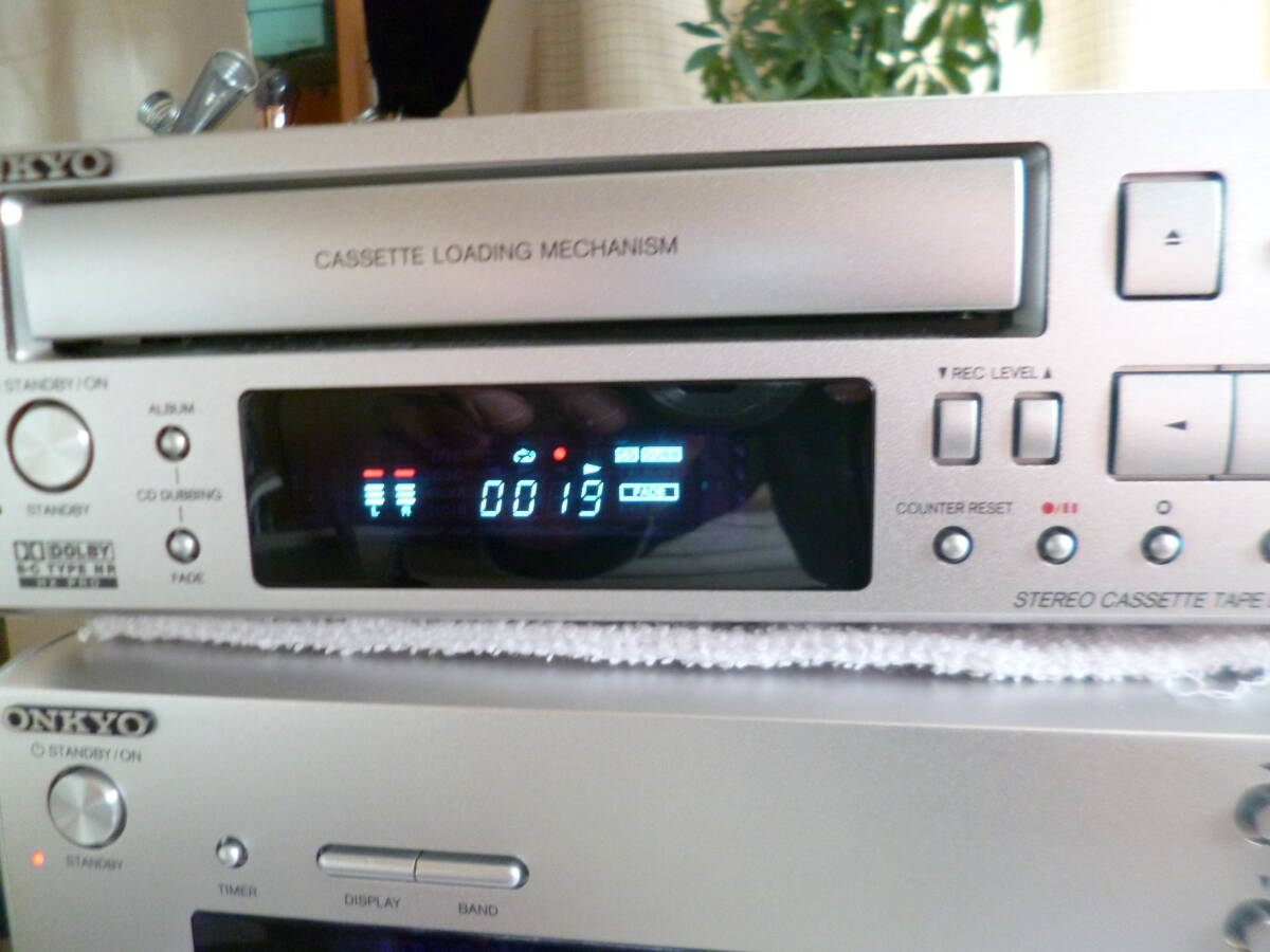 再生録音OK動作品】ONKYO（オンキョー）K-505FX INTEC205シリーズ 最終