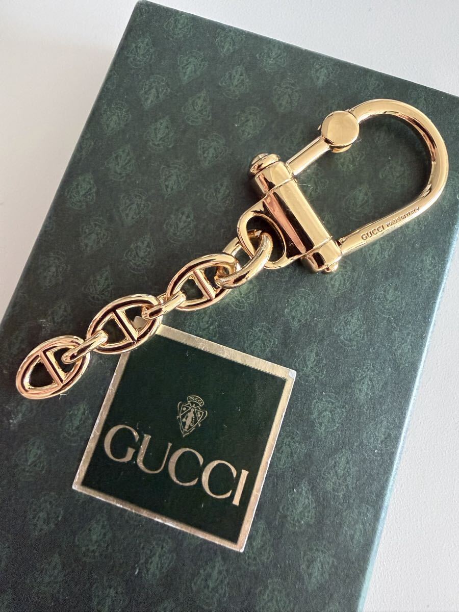未使用 90's OLD GUCCI シェーヌダンクル キーチェーン｜Yahoo!フリマ