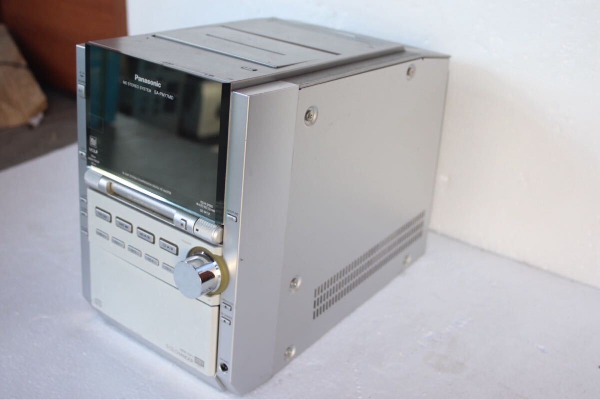 Panasonic パナソニック SA-PM77MD ミニコンポ システムコンポ｜Yahoo