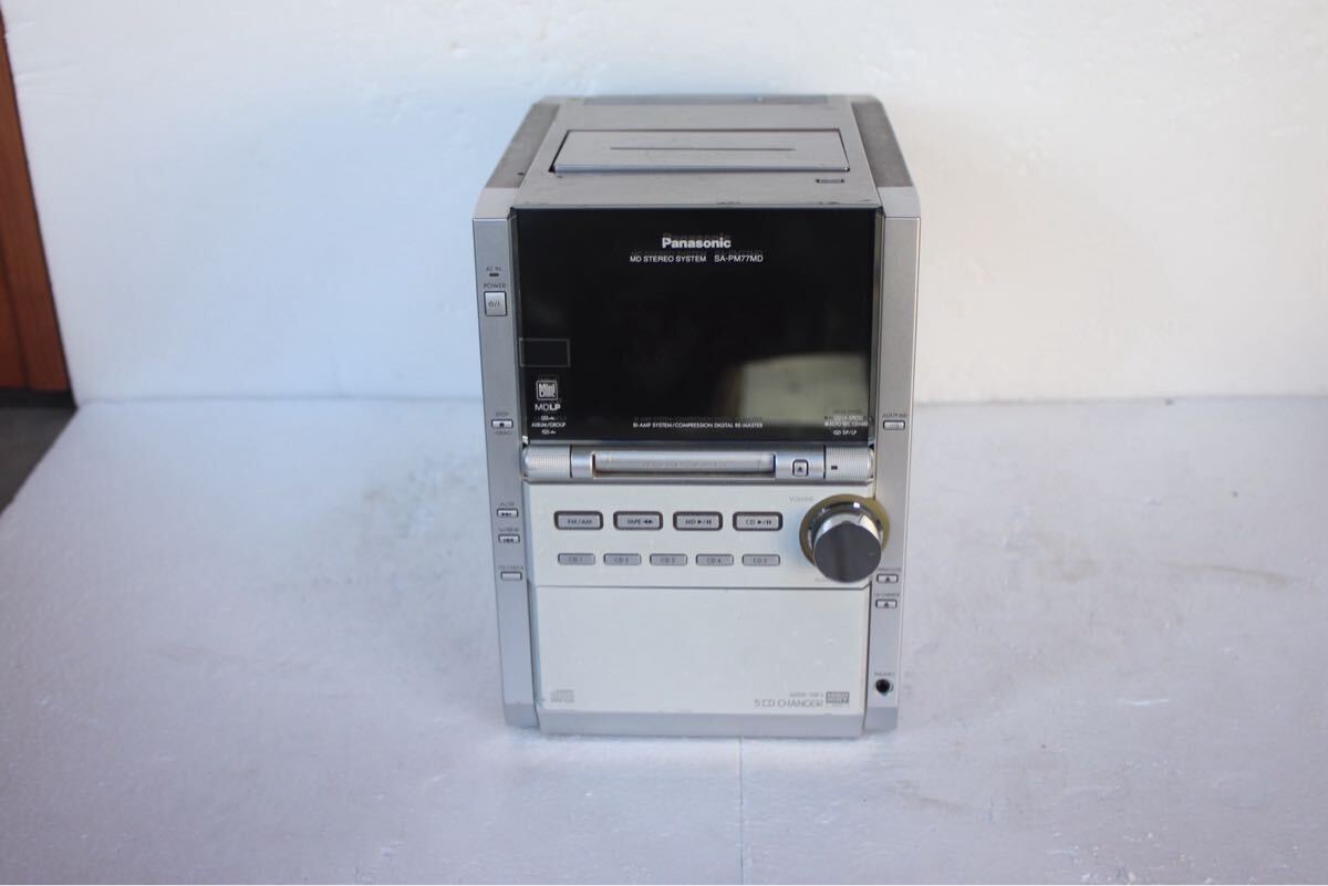 Panasonic パナソニック SA-PM77MD ミニコンポ システムコンポ｜Yahoo