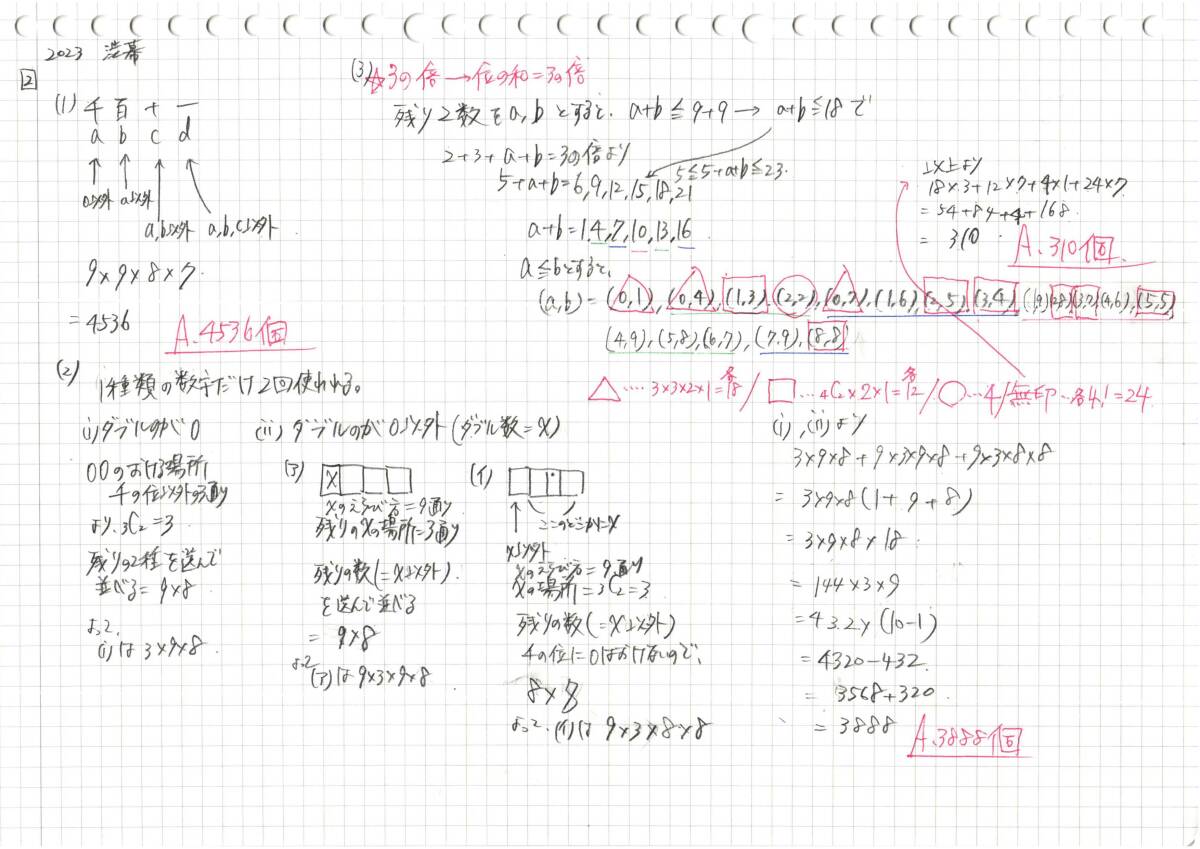 今だけセール 約3割引 塾講師のオリジナル 数学 解説 渋幕 高校入試
