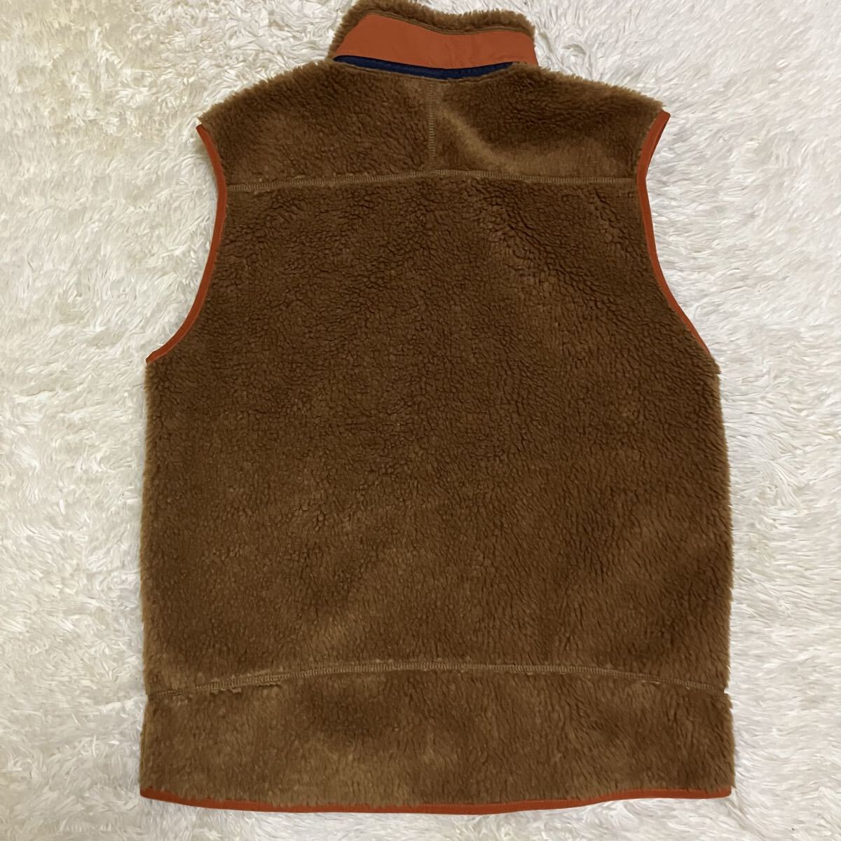 未使用 L パタゴニア クラシック レトロX ベスト ブラウン ボア