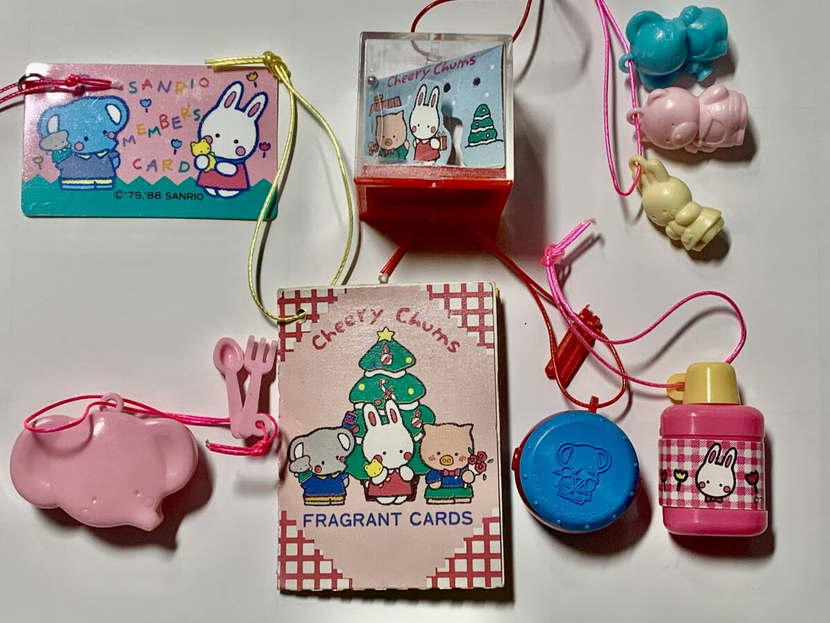 サンリオプレミアムマスコットおまけ チアリーチャム7個セット＜昭和