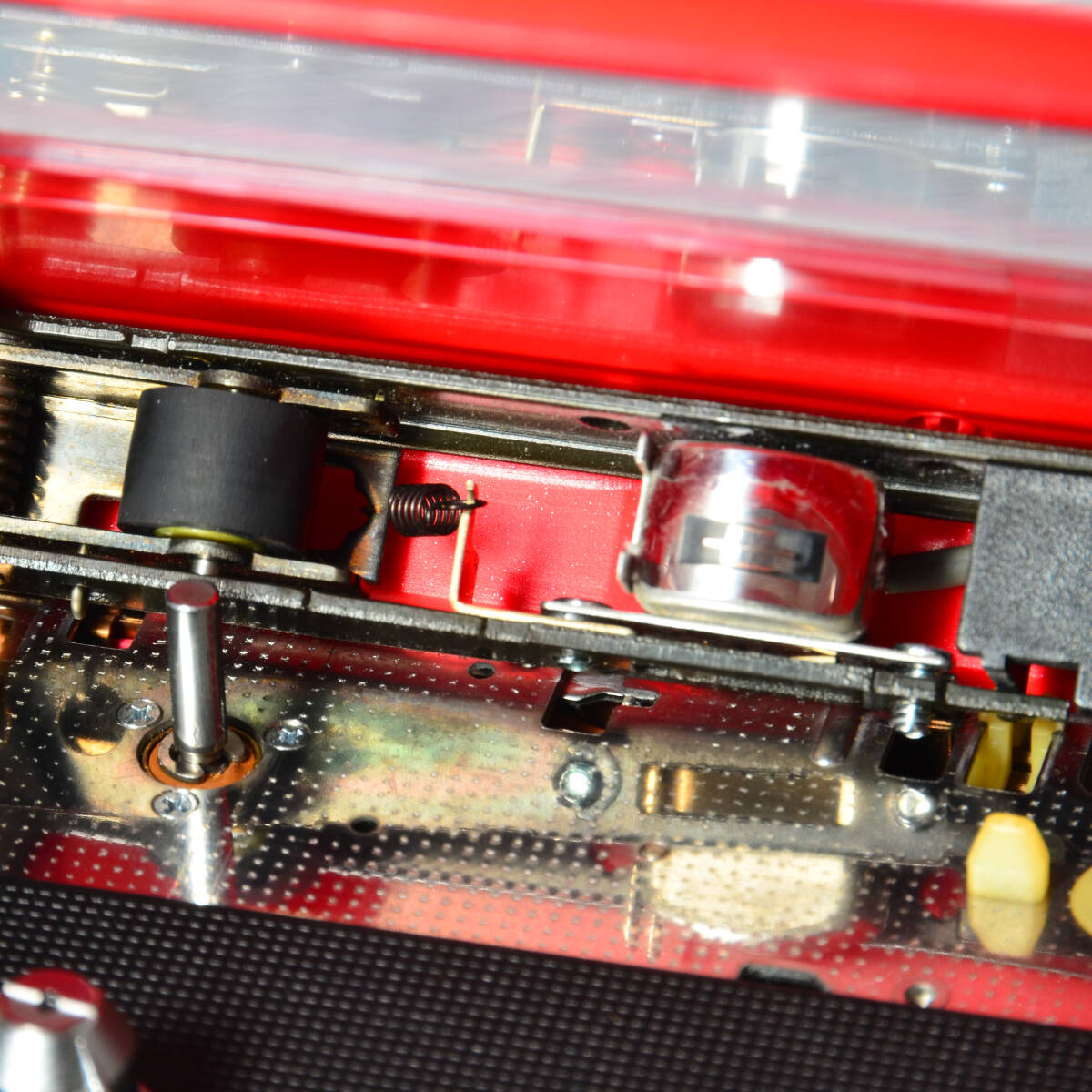 SONY WALKMAN WM-2 カセットウォークマン レッド ケース付 整備済