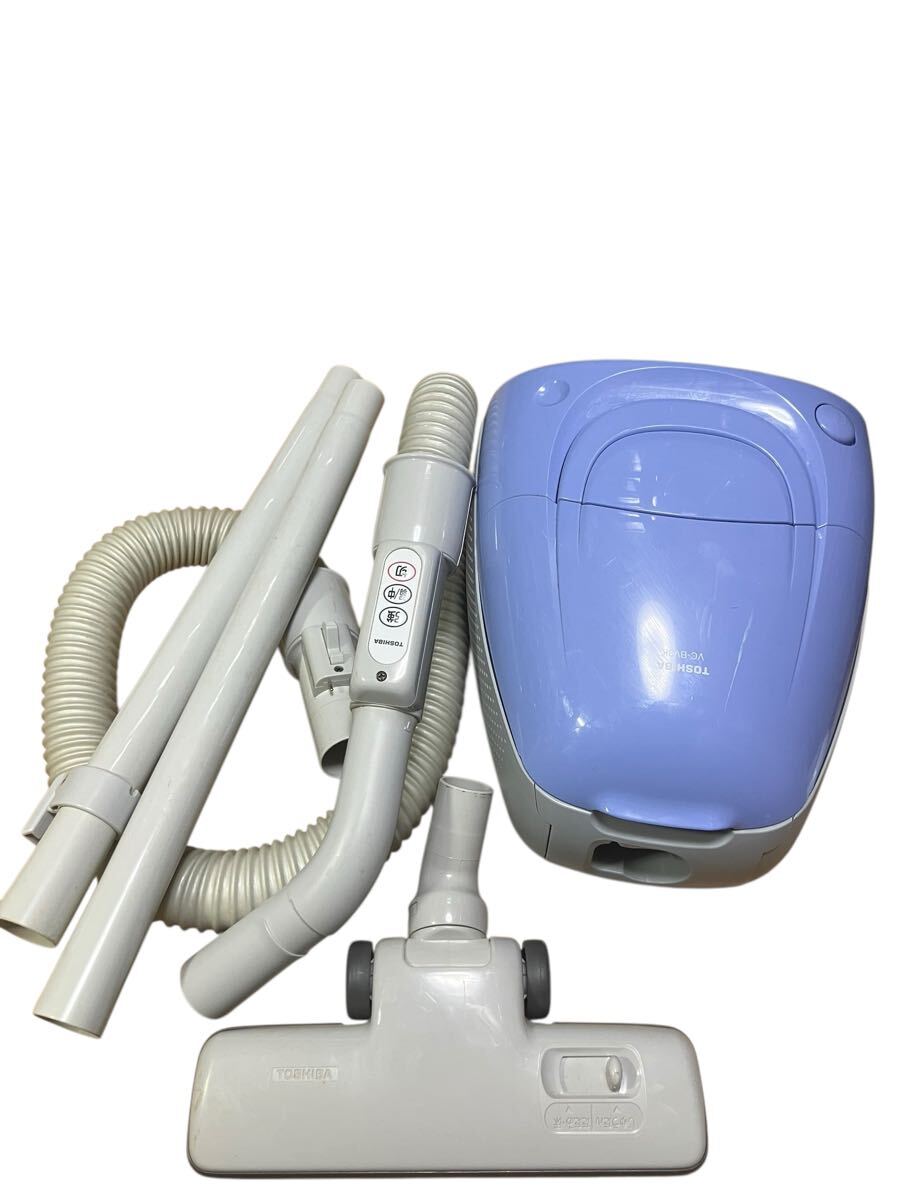 TOSHIBA 東芝 紙パック掃除機 VE-BV3K（L） 07年製 保証付き
