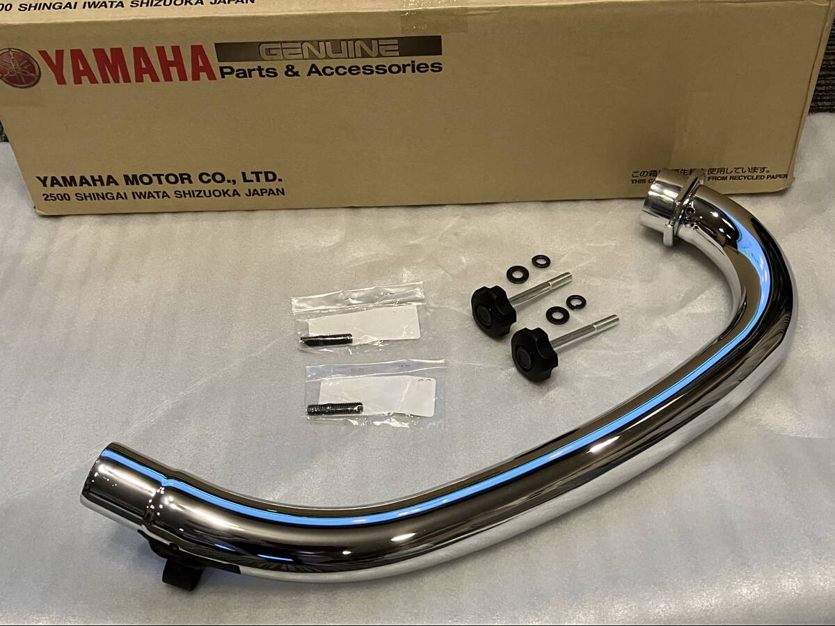 新品未使用 SR400 SR500 キャブ車用 ヤマハ純正3重管