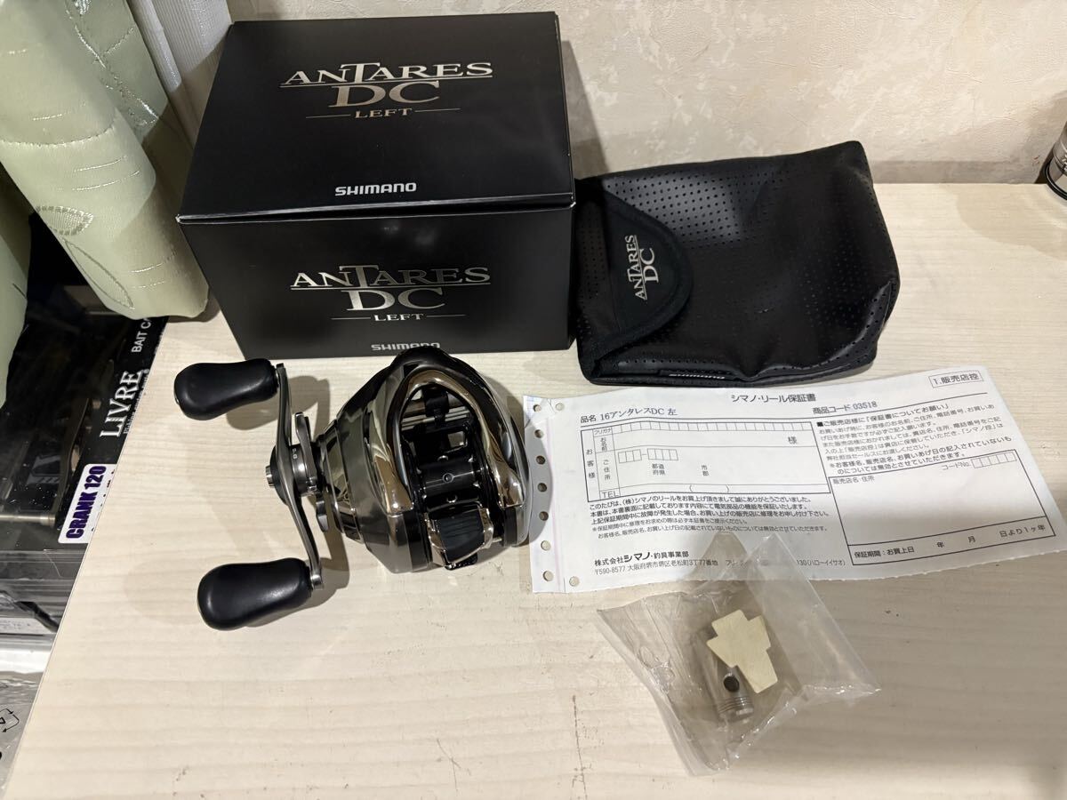 シマノ 16アンタレス DC ノーマル レフト 未記入保証書 美品｜Yahoo
