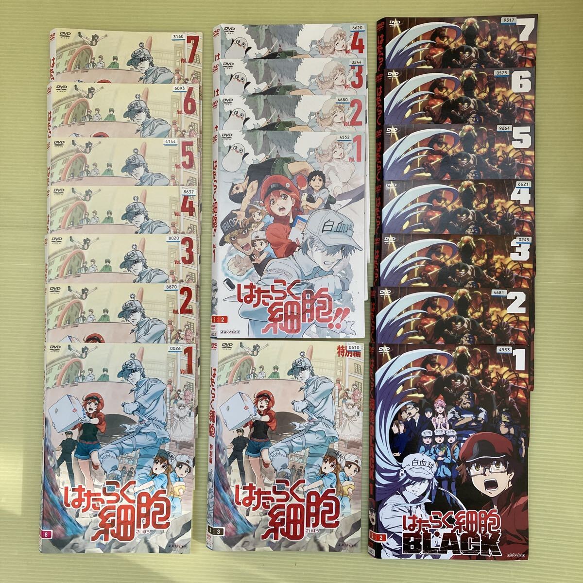 はたらく細胞 7巻 + 特別編 + はたらく細胞 4巻 + はたらく細胞 BLACK