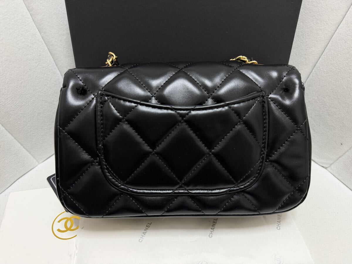 未使用 CHANEL VIPノベルティ キルティング ショルダーバッグ ハート