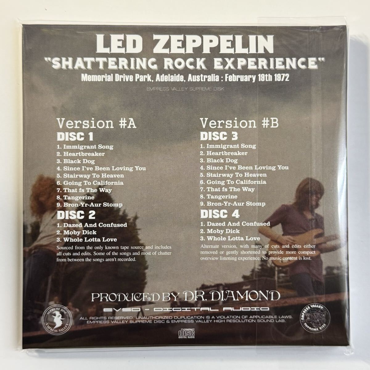 Led Zeppelin - 南半球の雷鳴 Thunder Down Under LED ZEPPELIN