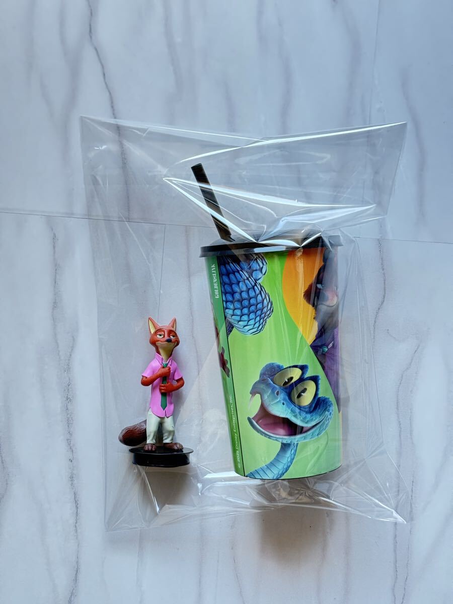 ズートピア Zootopia ニック フィギュア タンブラー ズートピア2