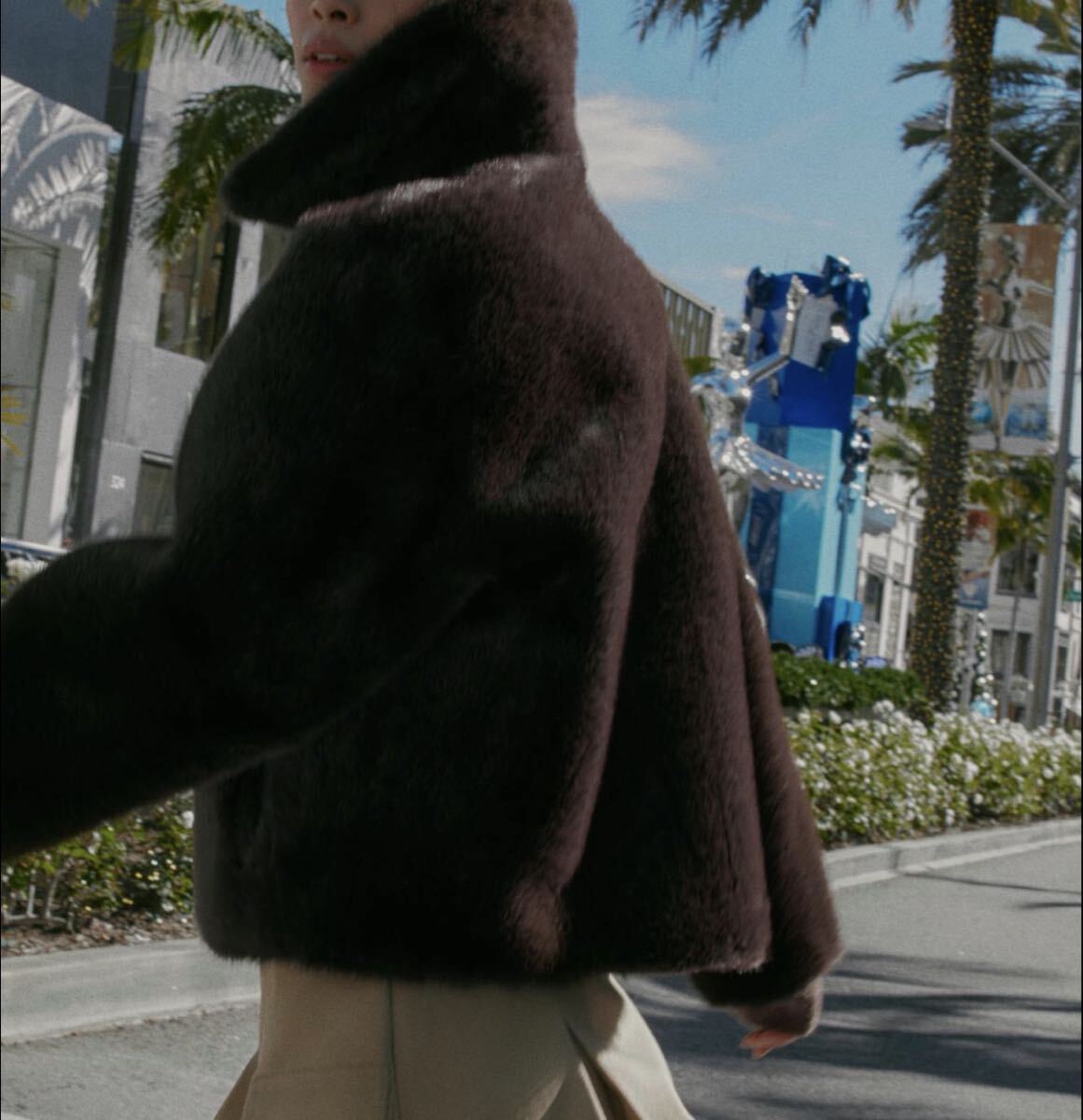 ZARAリバーシブルダブルフェイスフェイクレザージャケット｜Yahoo