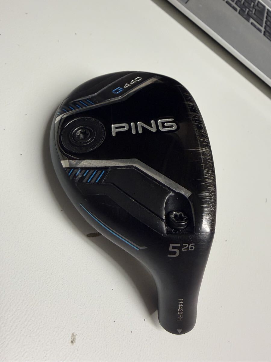 PING G440 ハイブリッド 5u ヘッドのみ ピン ユーティリティ｜Yahoo