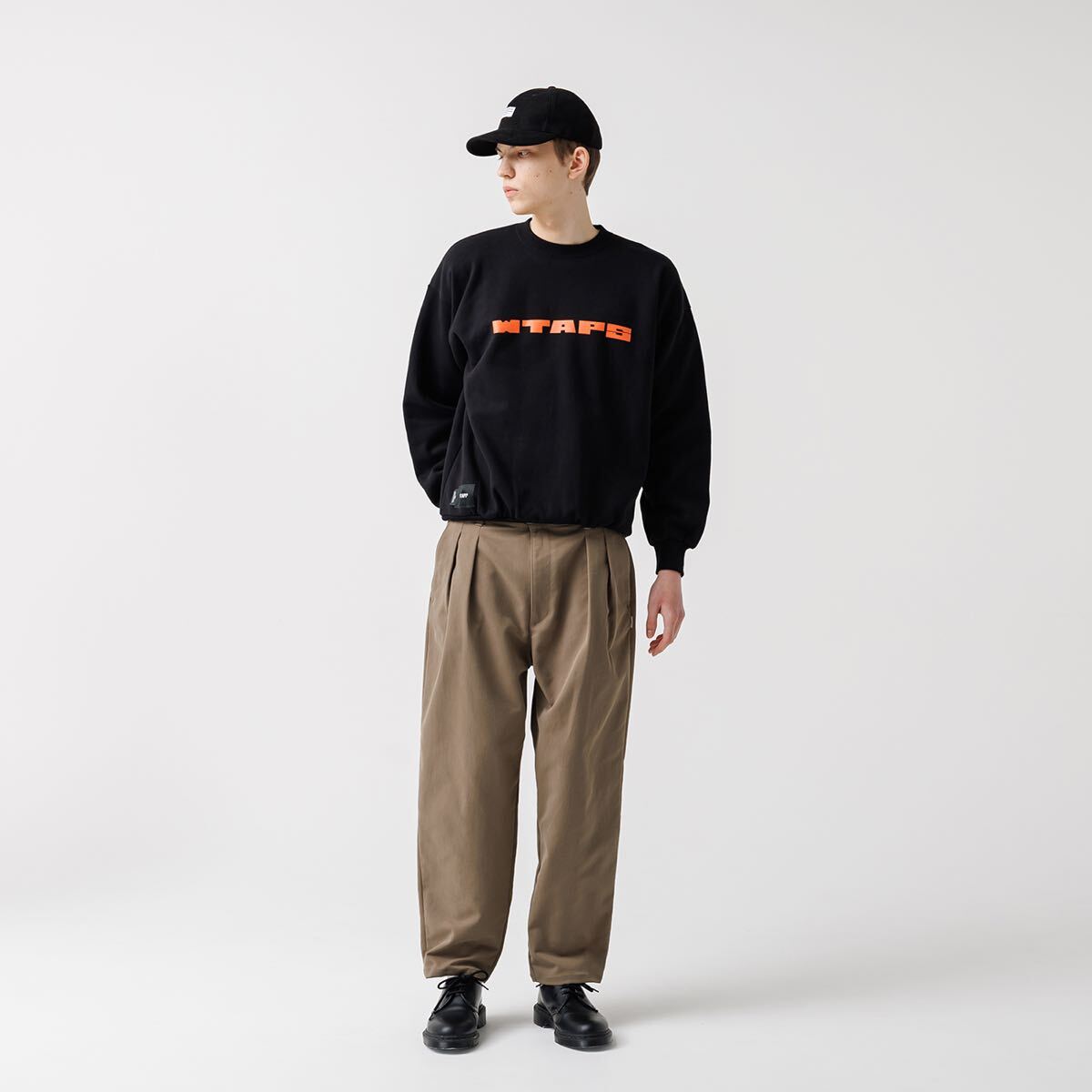 WTAPS 2025FW BRICK SWEATER ASH GRAY XLサイズ ダブルタップス