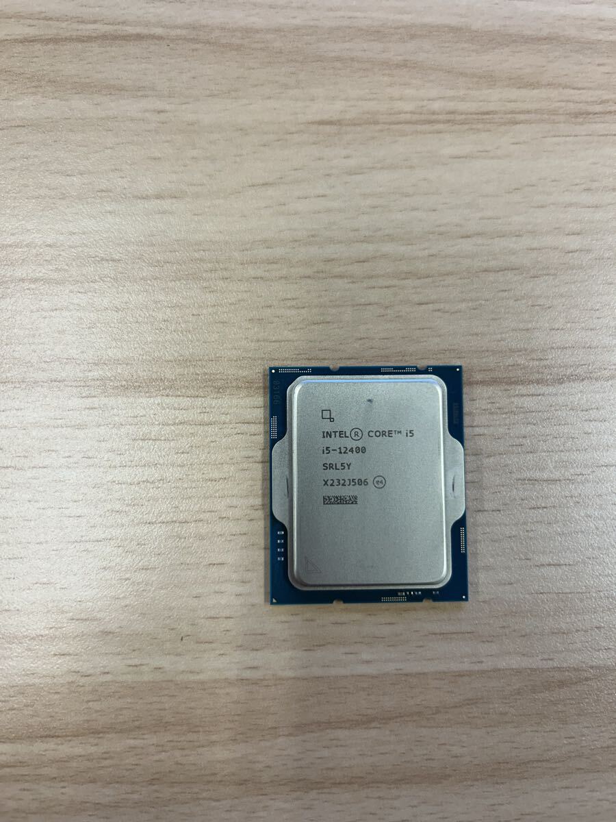 INTEL CPU Core i5 12400 6コア12スレッド SRL5Y LGA1700 CPUのみ