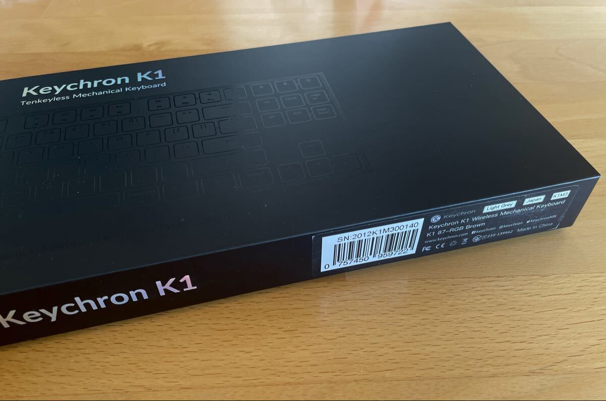 ほぼ未使用新品同様キークロンK1 87ワイヤレス メカニカル キーボード