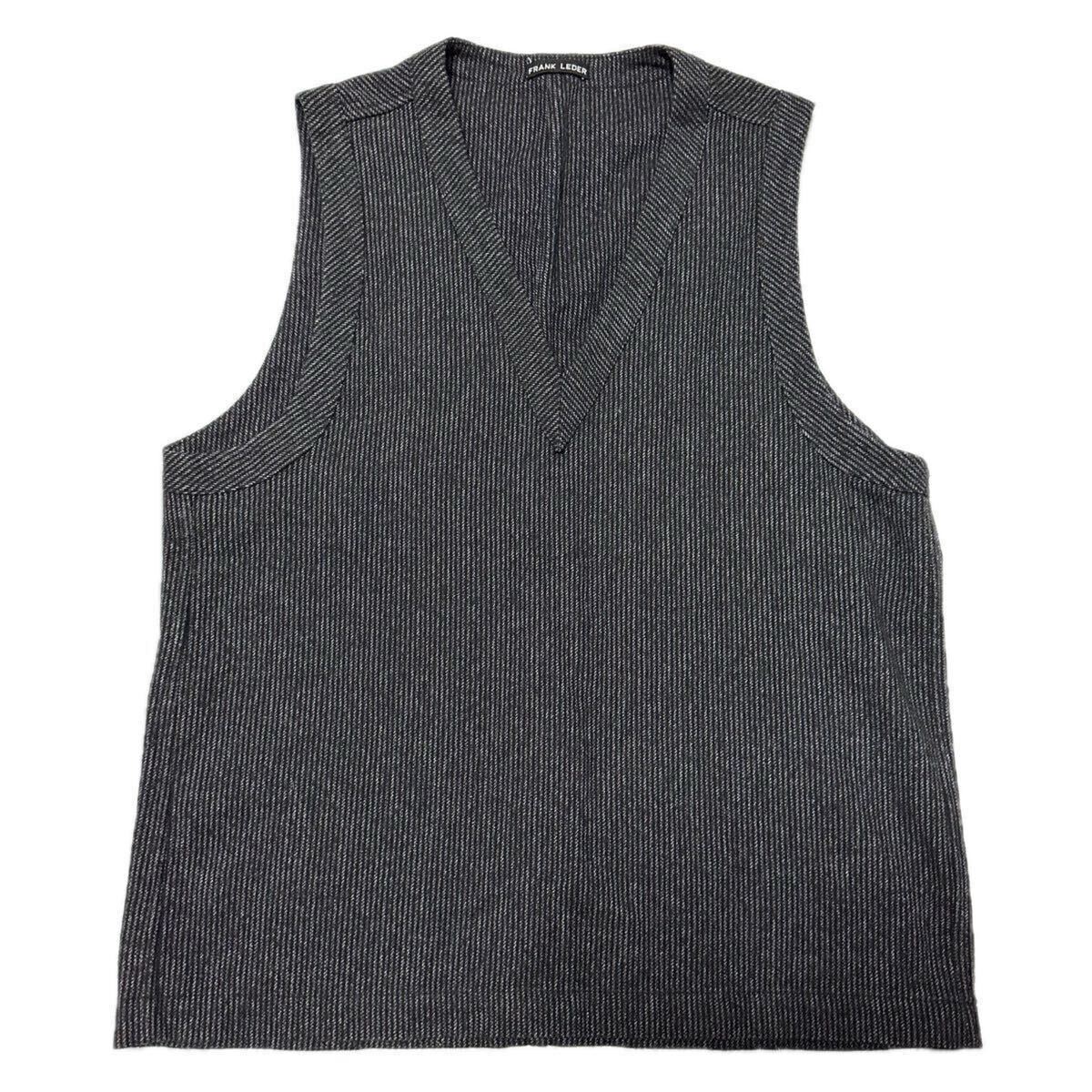 ドイツ製frank leder ヴィンテージファブリックEDITION ベストM ドイツ