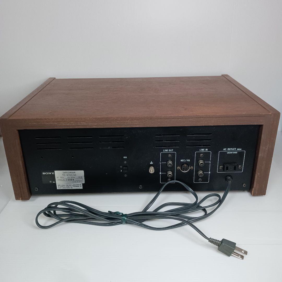 希少 動作品 1974年 SONY ソニー TC-4350SD カセットデッキ 音響機器