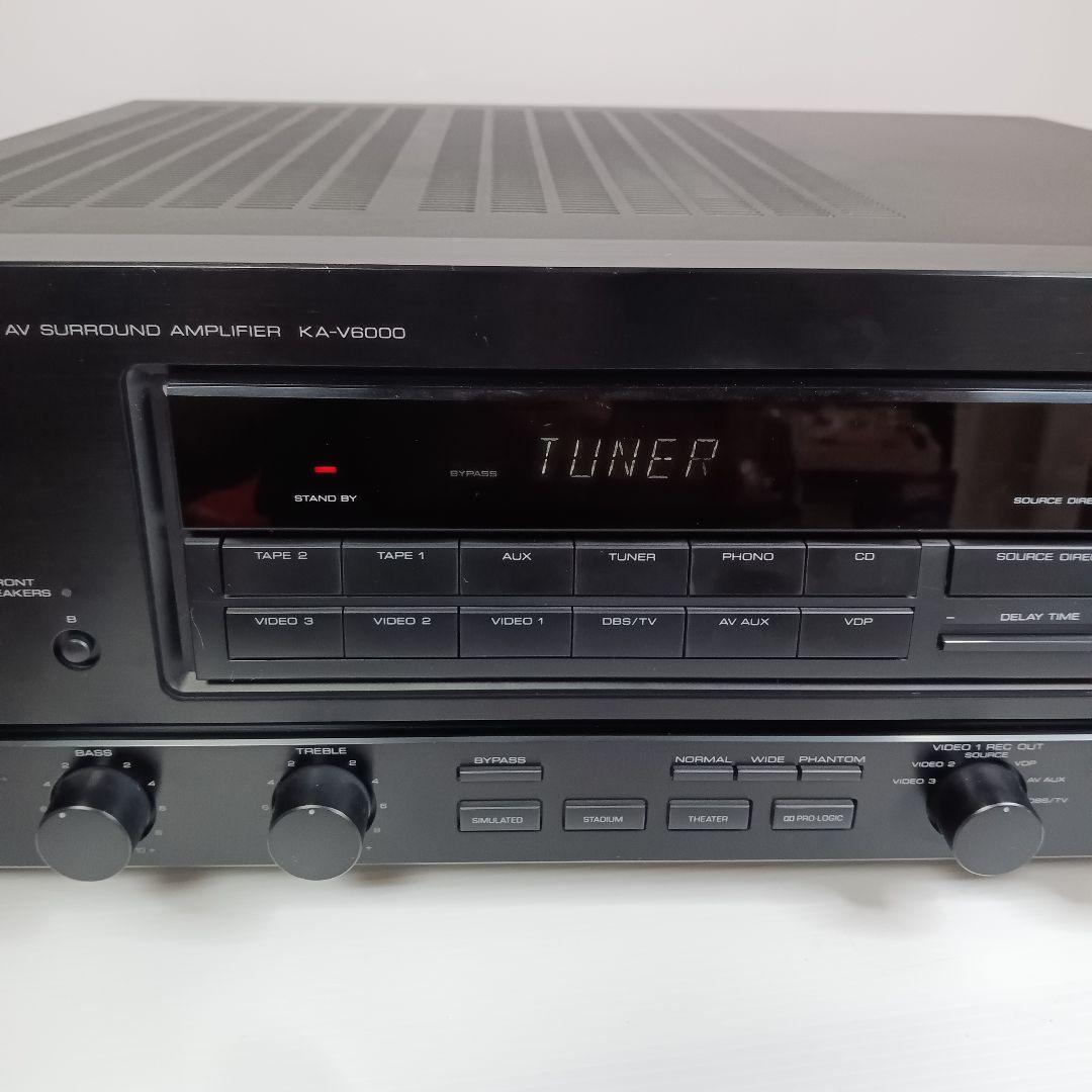 音出しOK】KENWOOD ケンウッド KA-V6000 AVサラウンド ステレオ アンプ