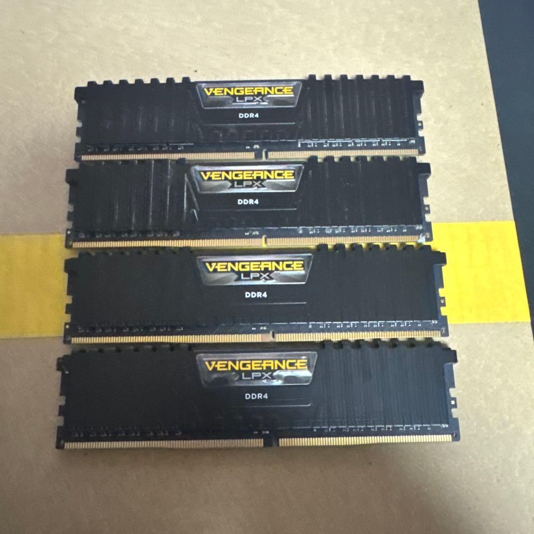 CORSAIR DDR4-2666MHz メモリ 8GB × 4枚セット（合計32GB）｜Yahoo