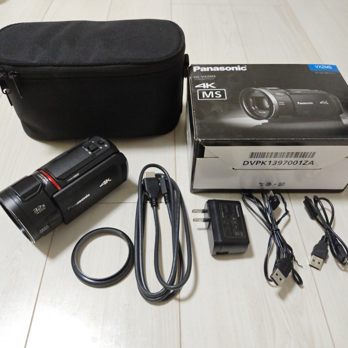 Panasonic 4K ビデオカメラ HC-VX2MS ケース・三脚おまけ Panasonic 4K