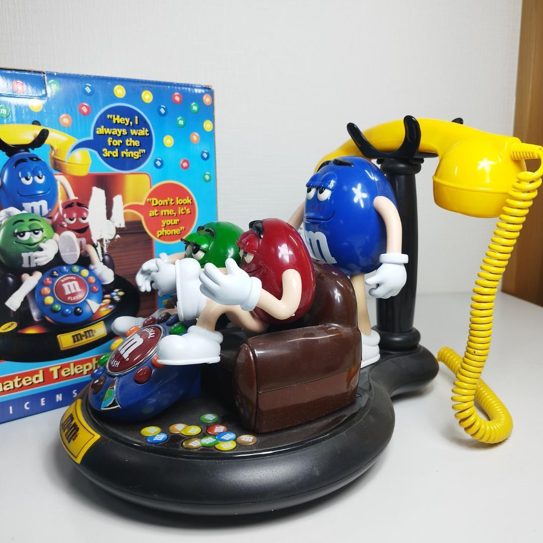 M&M's エムアンドエムズ 電話機 アンティーク インテリア 美品 IZ87