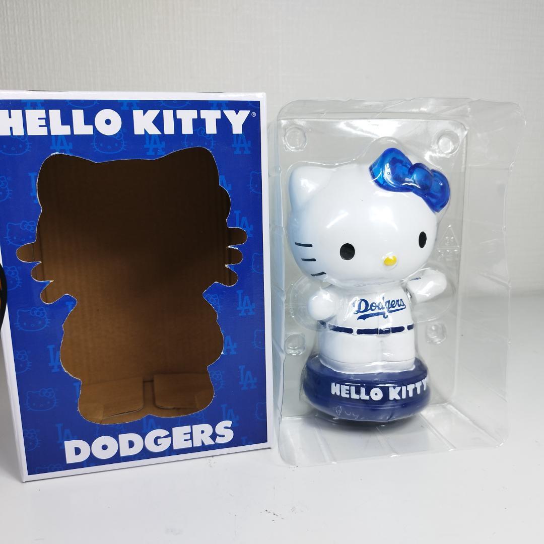 ドジャース ハロー キティ ボブルヘッド 非売品 首振り人形 フィギュア