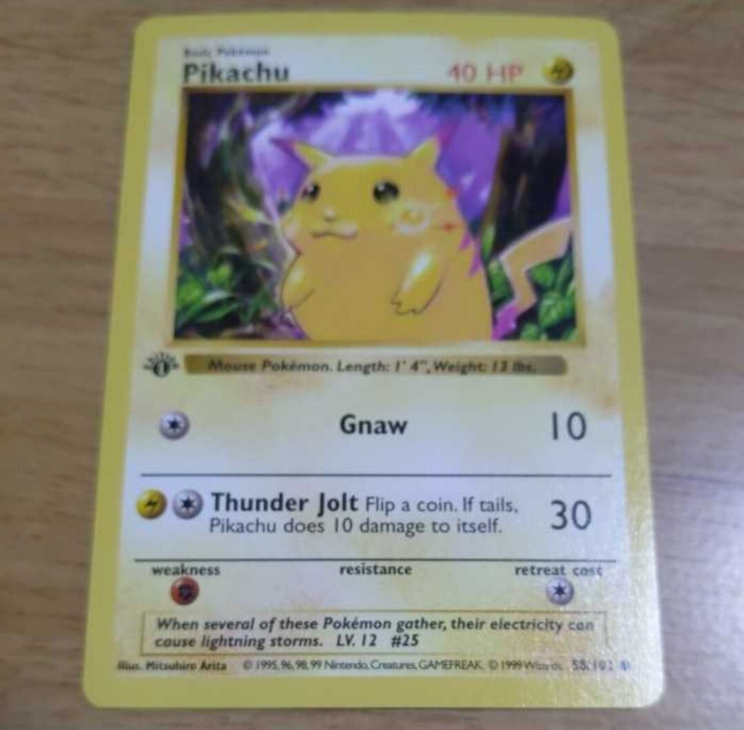 ポケモンカード 旧裏 ピカチュウ シャドーレス 1999 英語版｜Yahoo