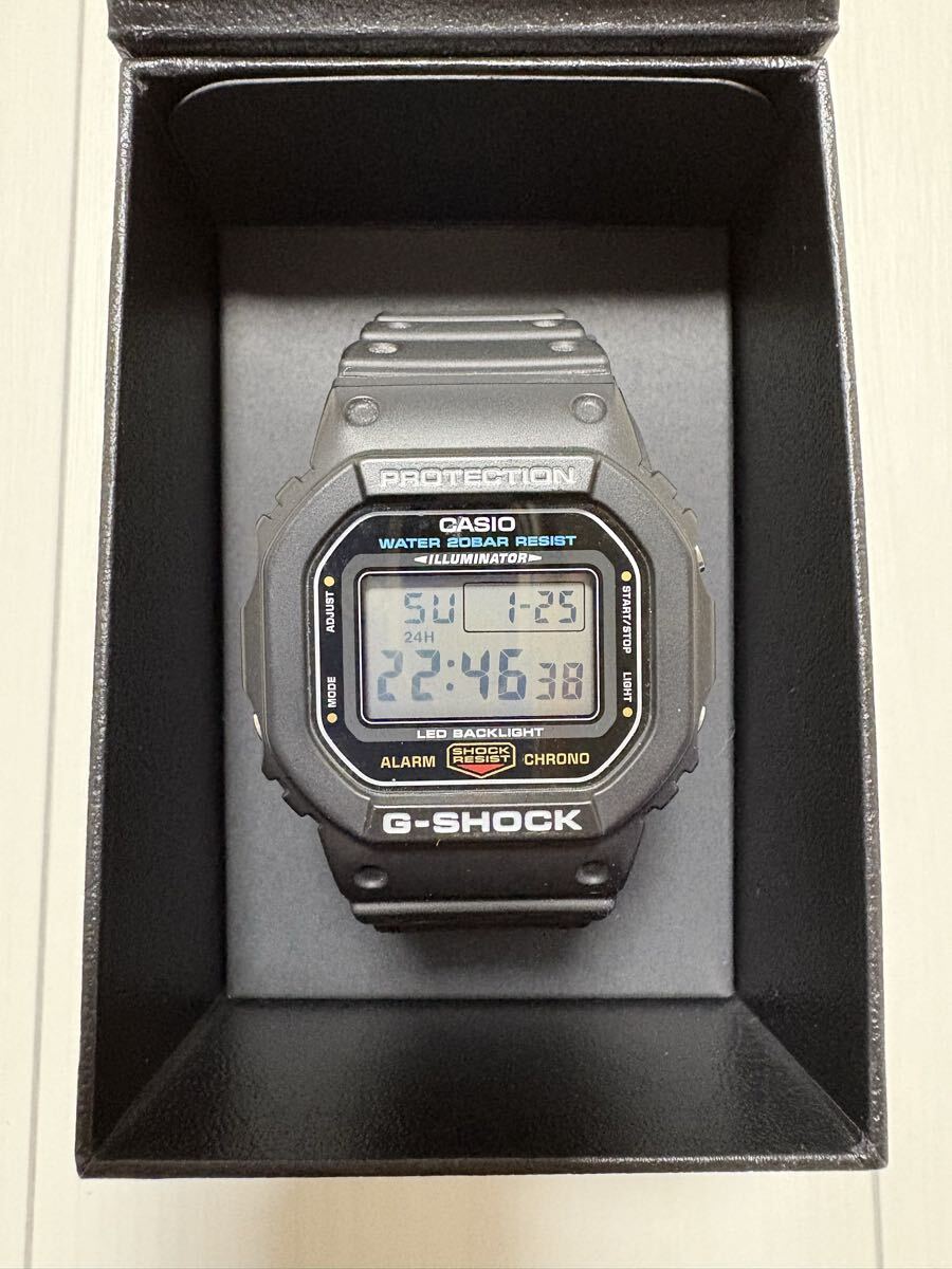 G-SHOCK CASIO DW-5600UE-1JF BLACK 3525 Gショック ジーショック