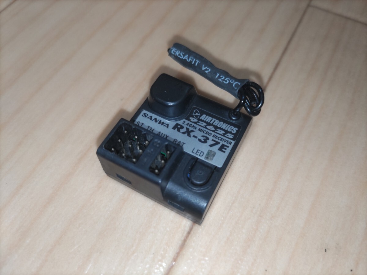 サンワ プロポ MX-V 2 4GHz 受信機 RX-37E 送受信機セット 中古品