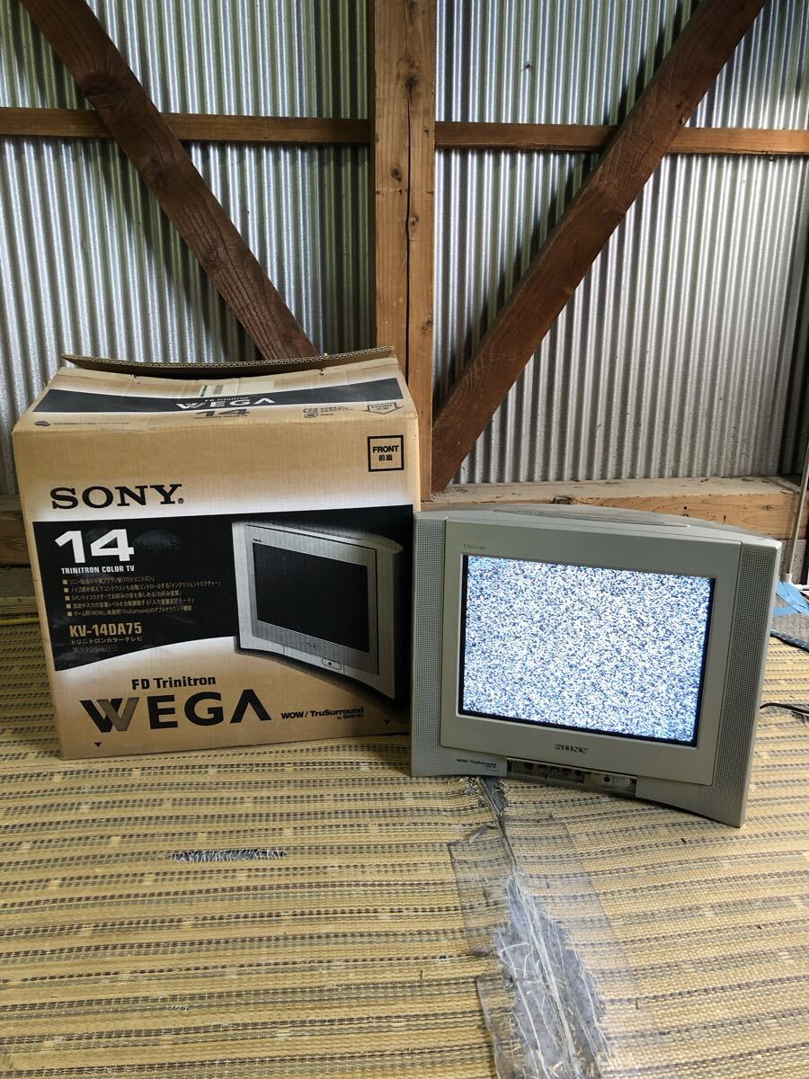 Yahoo!オークション - SONY KV-14DA75 トリニトロン ブラウン管テレビ