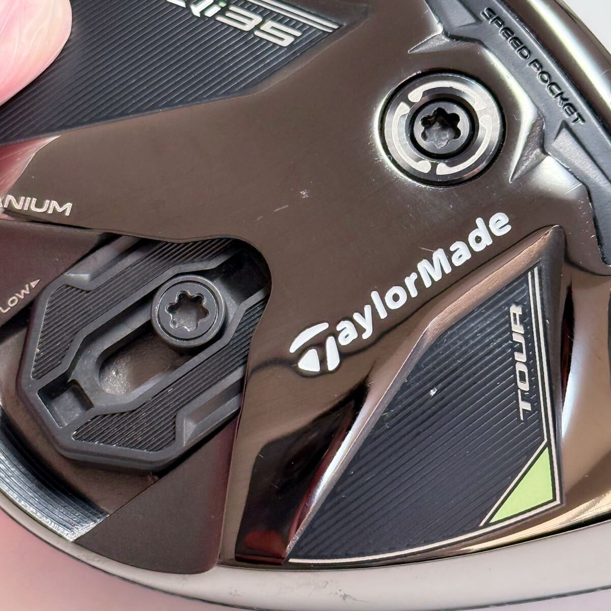 Qi35 TOUR 3w 15° テーラーメイド フェアウェイウッド ヘッドとカバー