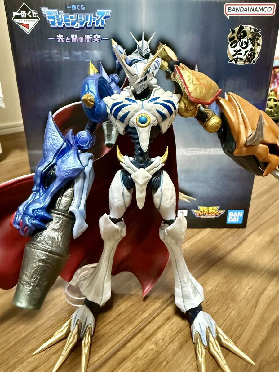 一番くじ デジモン オメガモン-魂豪示像- A賞 フィギュア 開封品