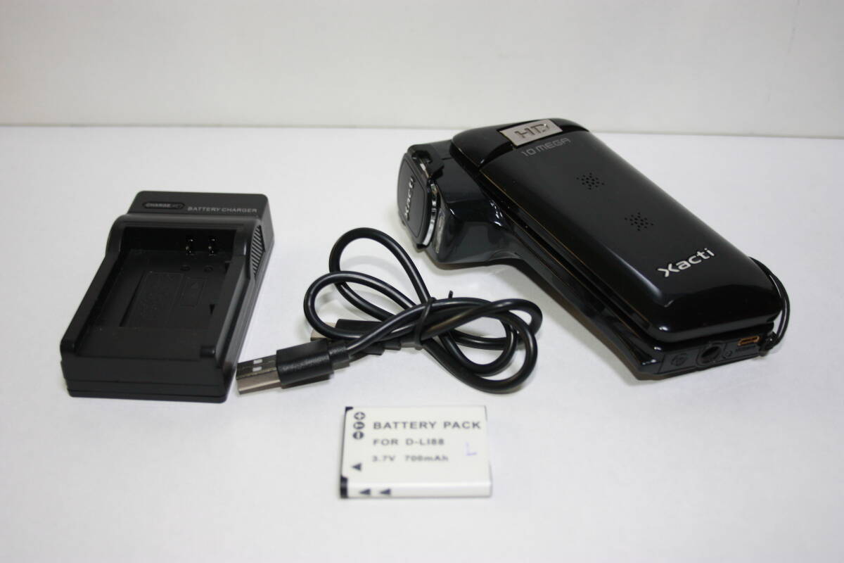 SANYO Xacti DMX CG10HDビデオカメラ 本体 稼働品 Amazon | SANYO