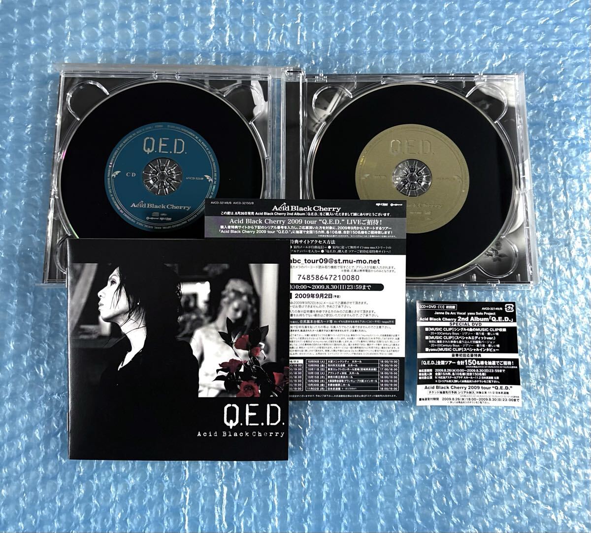 CD+DVD(ジャケットA)アルバム Acid Black Cherry [Q E D ] アシッド
