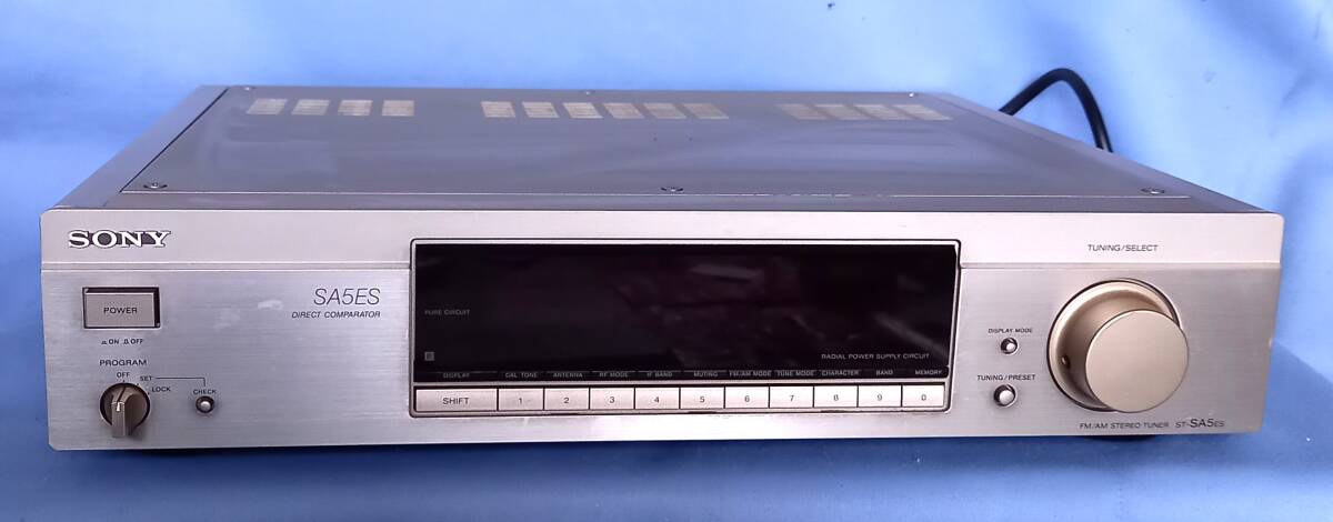 ジャンク SONY ST-SA5ES ステレオ チューナー オーディオ 音響