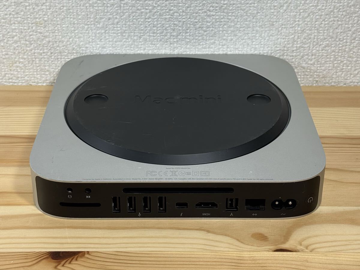 Macデスクトップ Macmini 2012 i7 16gb ssd480gb Mac mini 2012 i7
