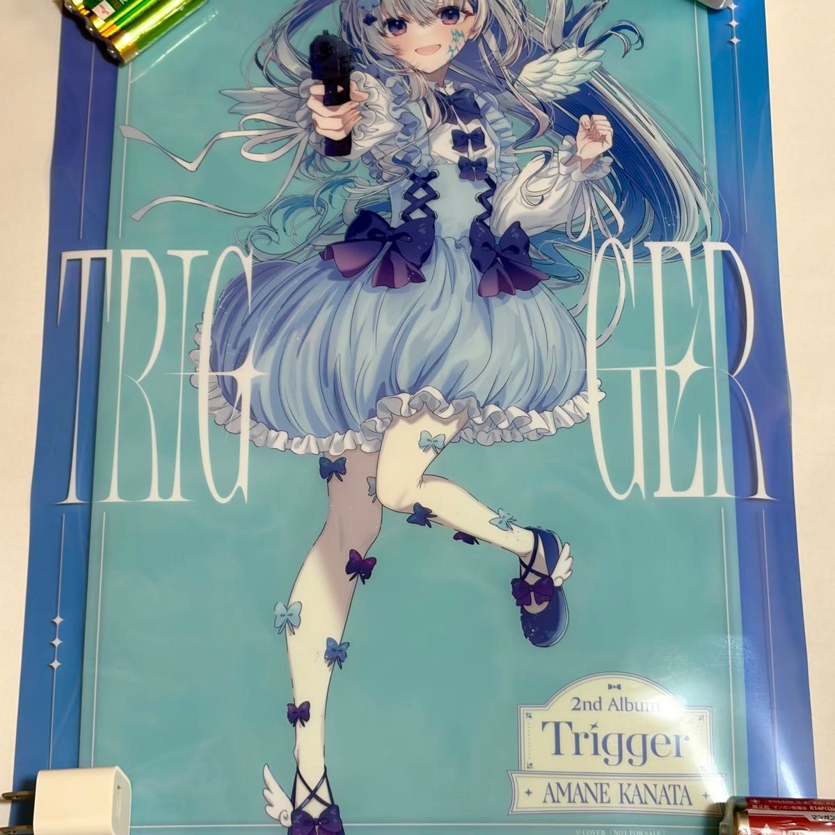 非売品】「天音かなた2ndアルバム『Trigger』店舗別特典A3クリア