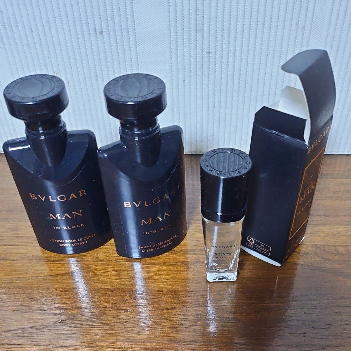 ブルガリ マン イン ブラック ボディローション アフターシェーブ