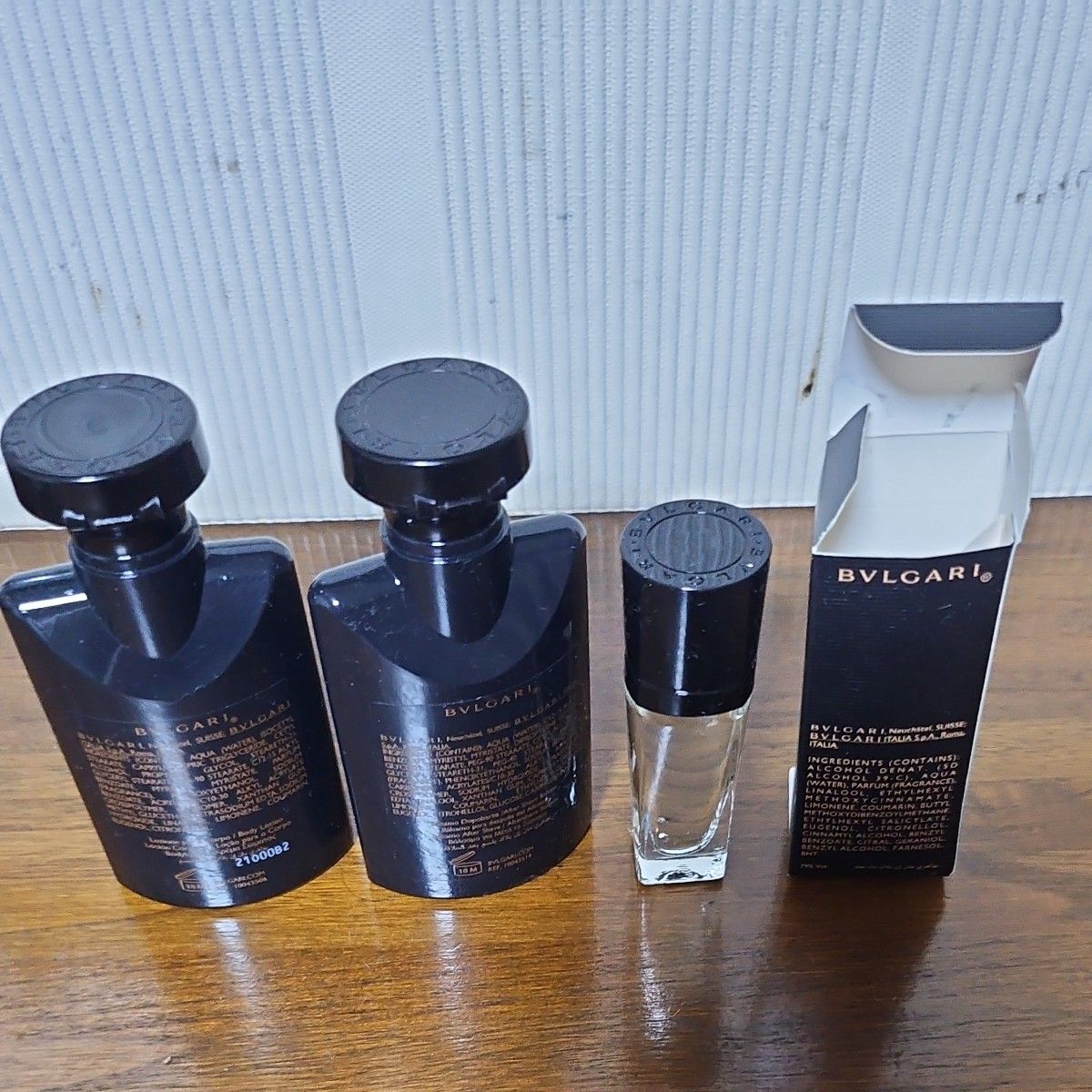 ブルガリ マン イン ブラック ボディローション アフターシェーブ