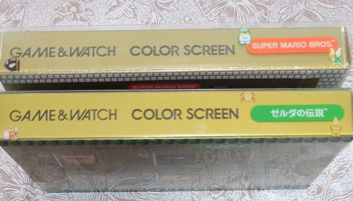 ゲーム&ウオッチ ゼルダの伝説 スーパーマリオブラザーズ 2点セット