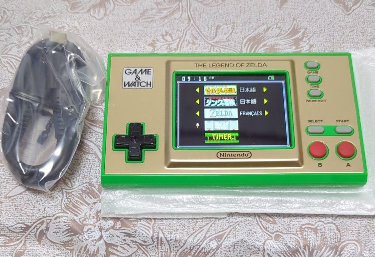 ゲーム&ウオッチ ゼルダの伝説 スーパーマリオブラザーズ 2点セット