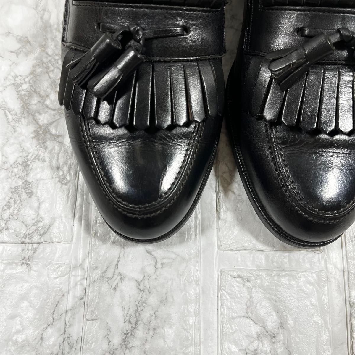 REGAL タッセルローファー レザーシューズ フリンジ 本革 レザー